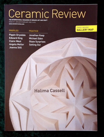 Ceramic Review Magazine. 5 issues 1999-2006. (MC149)