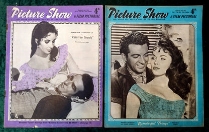 Picture Show Magazine. Collection of 10 From 1958. (MC146)