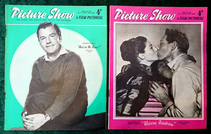 Picture Show Magazine. Collection of 10 From 1958. (MC146)
