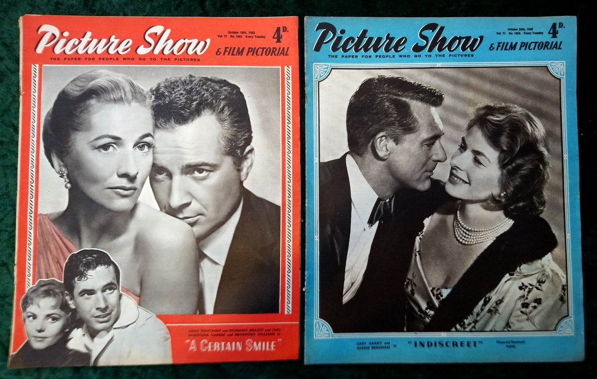 Picture Show Magazine. Collection of 10 From 1958. (MC147)