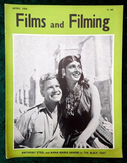 Films and Filming Magazine. Lot of 4 From 1956/57. (M393)