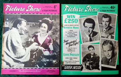 Picture Show Magazine. Collection of 10 From 1958. (MC147)