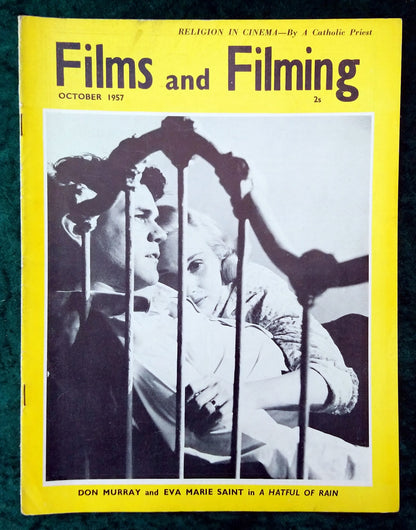Films and Filming Magazine. Lot of 4 From 1956/57. (M393)
