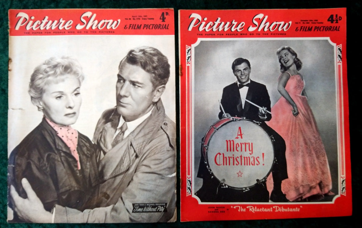 Picture Show Magazine. Collection of 10 From 1958. (MC147)