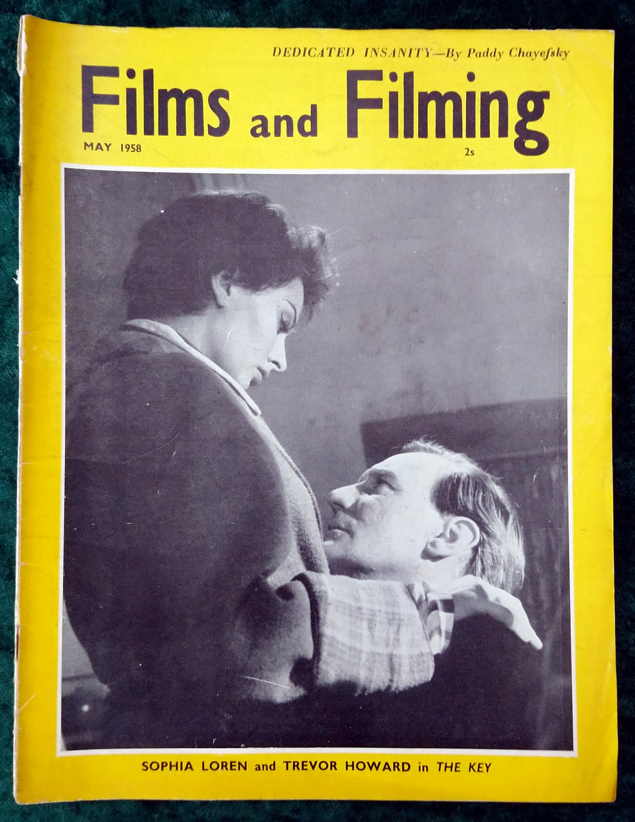 Films and Filming Magazine. Lot of 4 From 1958. (M394)