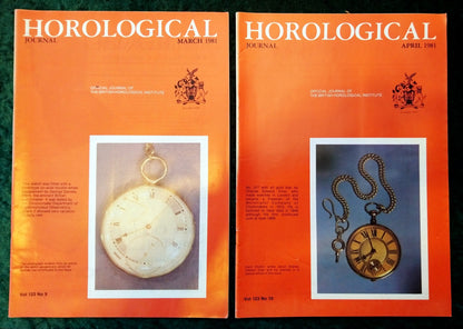The Horological Journal. 13 Issues 1970/80's. (MC148)