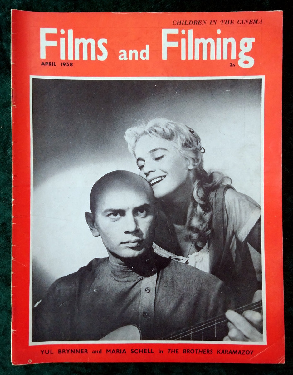 Films and Filming Magazine. Lot of 4 From 1958. (M394)