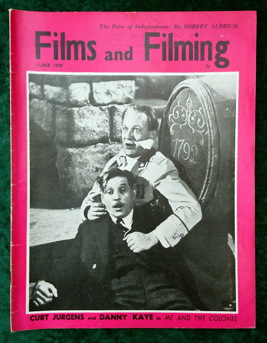 Films and Filming Magazine. Lot of 4 From 1958. (M395)