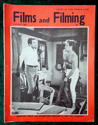Films and Filming Magazine. Lot of 4 From 1958. (M395)