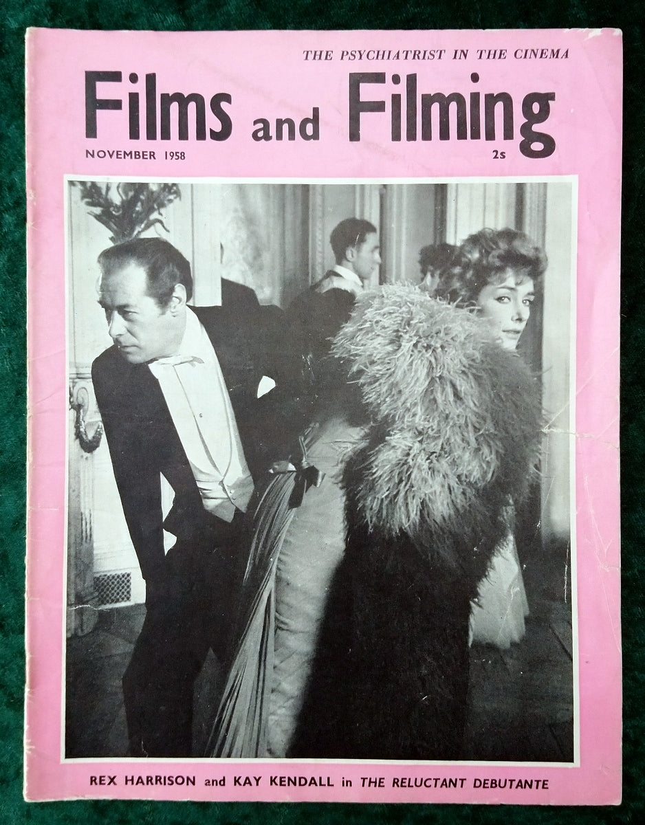 Films and Filming Magazine. Lot of 4 From 1958. (M395)