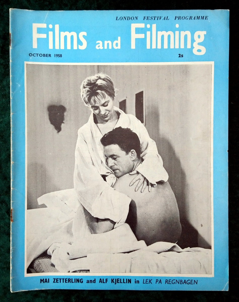 Films and Filming Magazine. Lot of 4 From 1958. (M395)