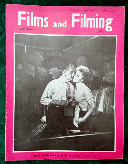 Films and Filming Magazine. Lot of 4 From 1959. (M397)