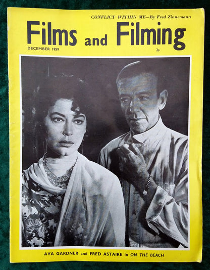 Films and Filming Magazine. Lot of 4 From 1959. (M397)