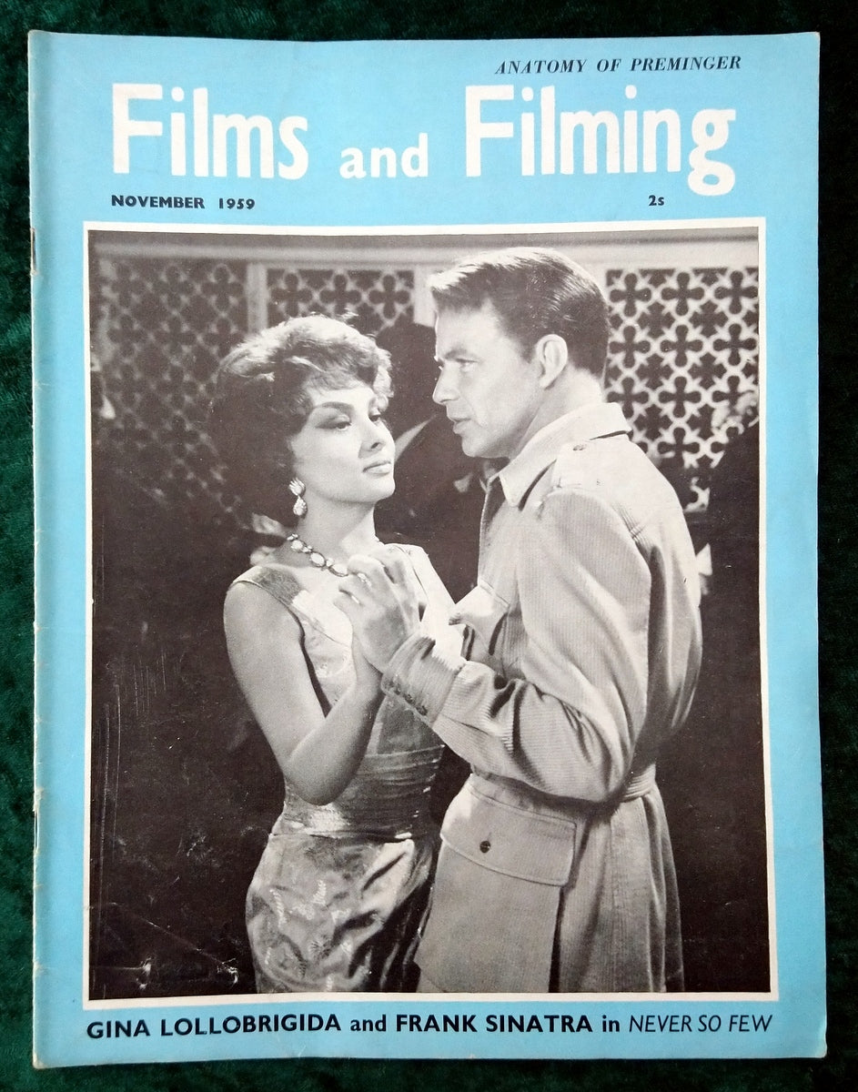 Films and Filming Magazine. Lot of 4 From 1959. (M397)