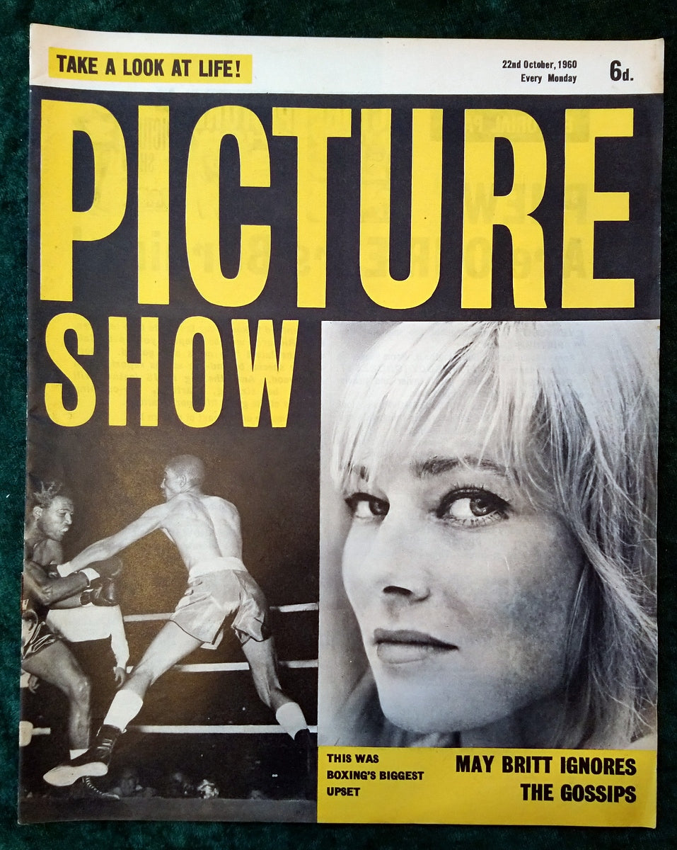 Picture Show Magazine. Oct 22nd 1960. May Britt Cover. (LM079)