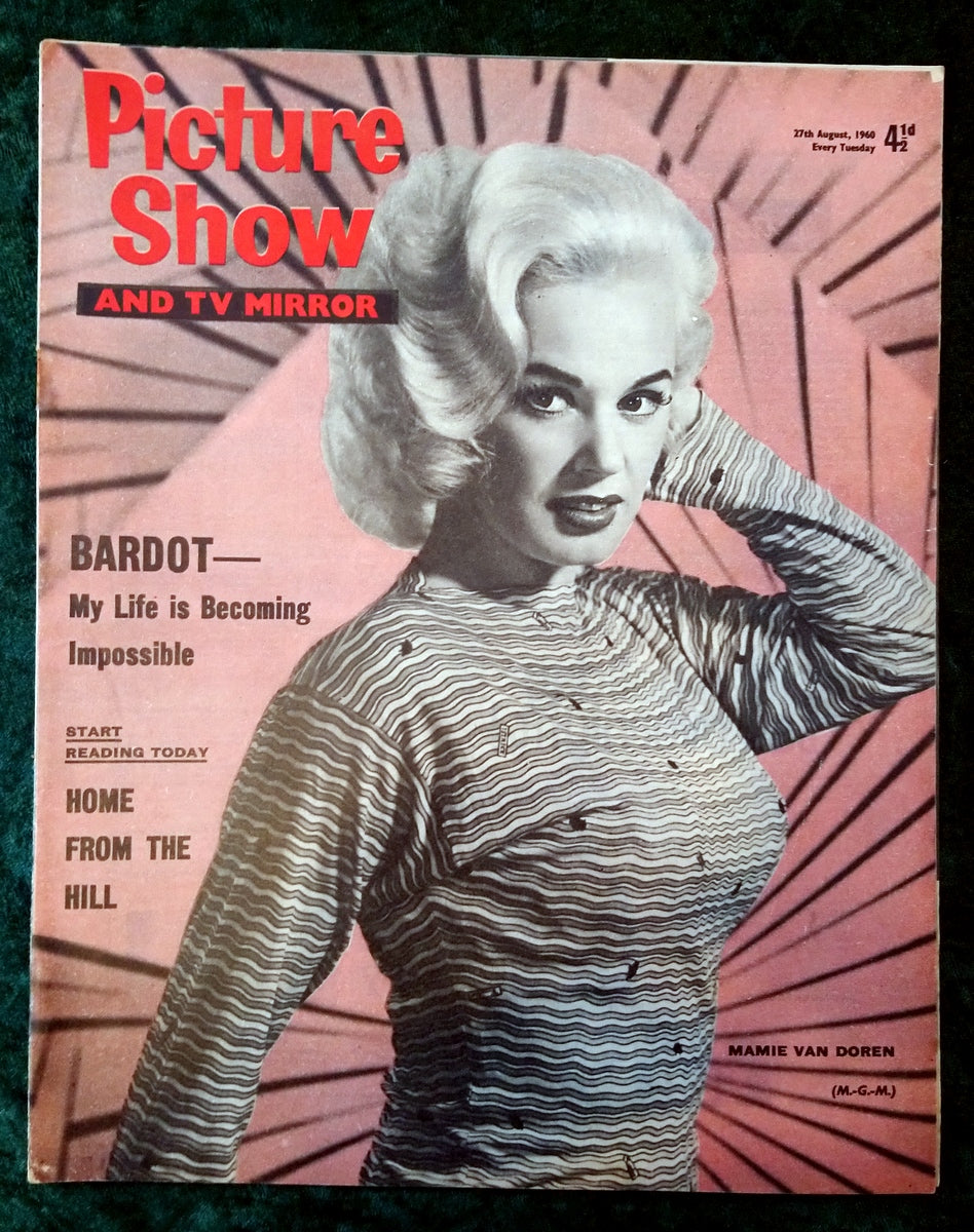 Picture Show Magazine. August 27th 1960. Mamie Van Doren Cover. (LM081)
