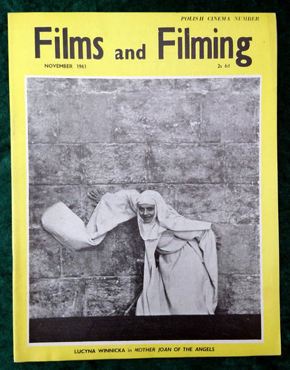 Films and Filming Magazine. Lot of 4 From 1961/62. (M399)