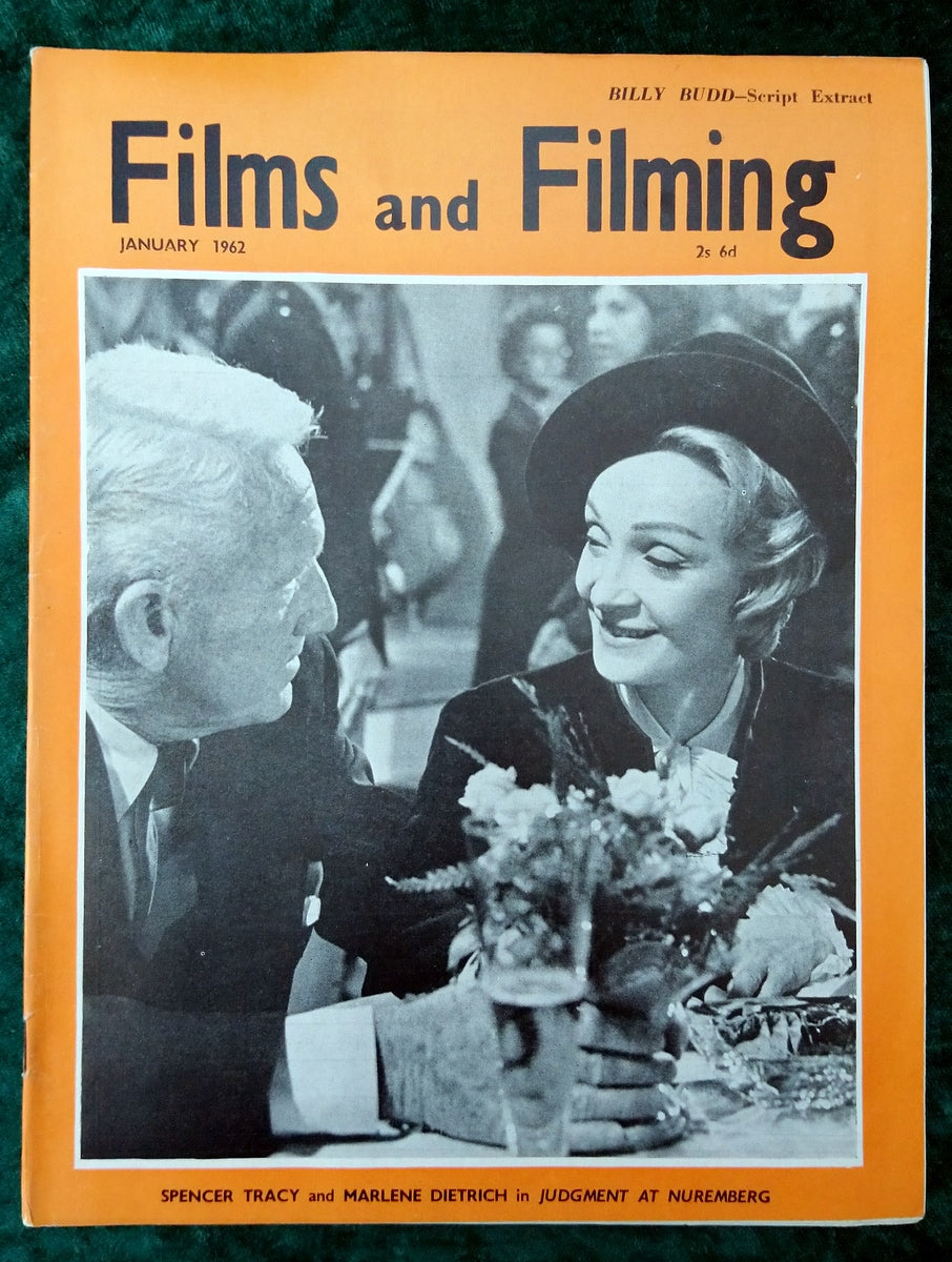 Films and Filming Magazine. Lot of 4 From 1961/62. (M399)