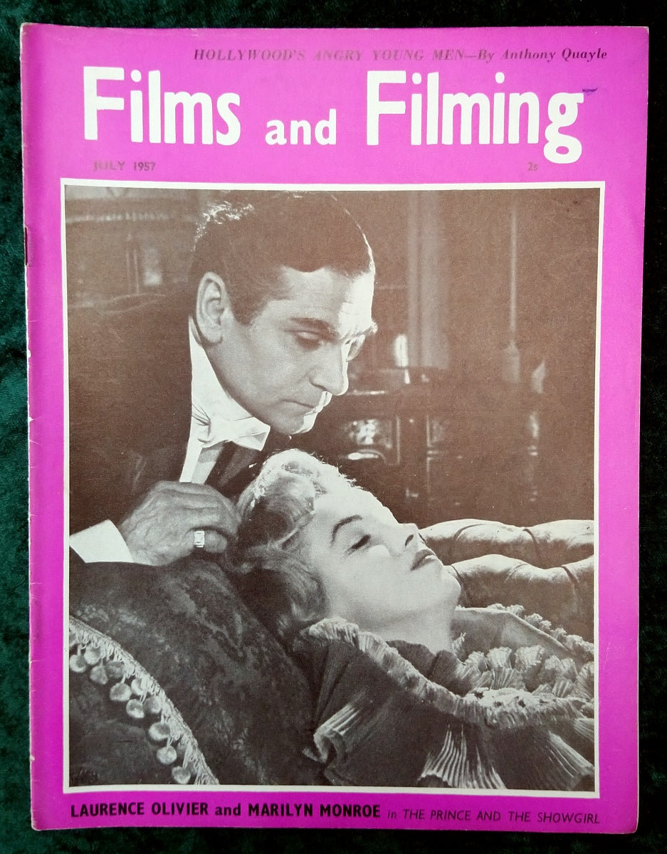 Films and Filming Magazine July 1957 Marilyn Monroe. (M401)