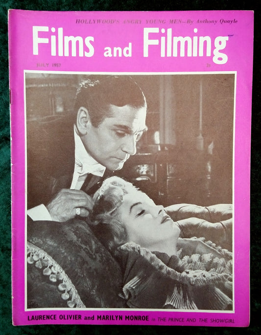 Films and Filming Magazine July 1957 Marilyn Monroe. (M401)