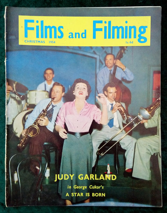 Films and Filming Magazine Christmas 1954 Judy Garland. (M431)
