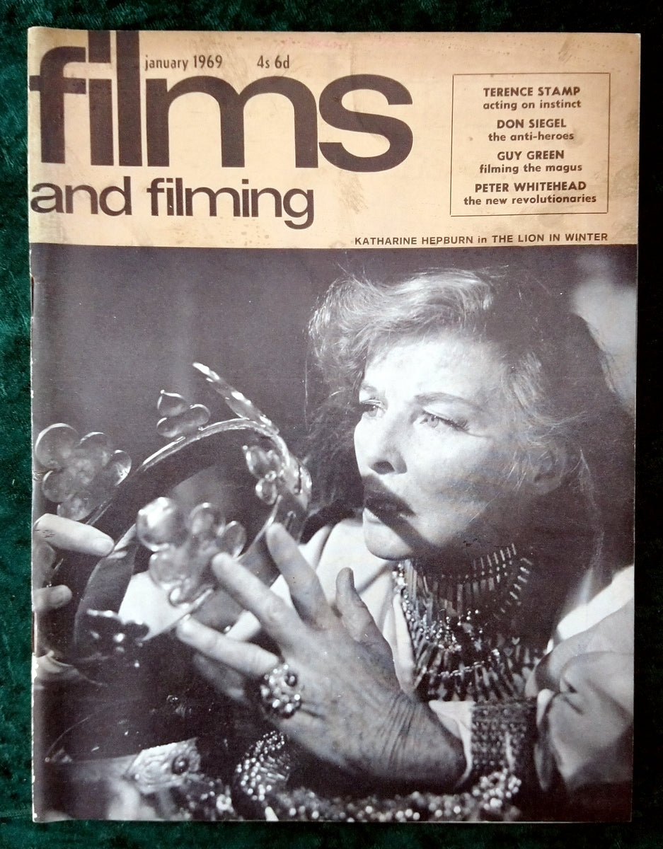 Films and Filming Magazine. Lot of 4 From 1968/69. (M404)