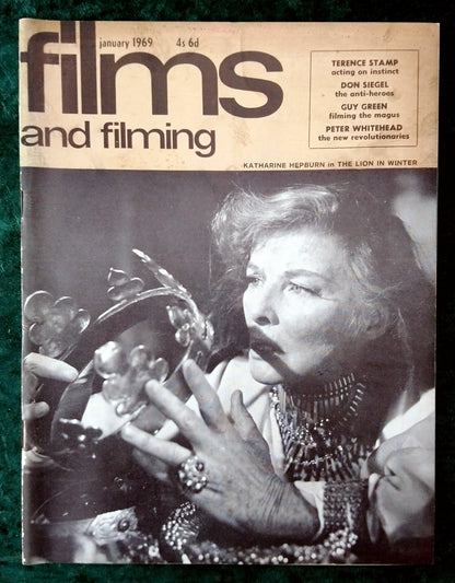 Films and Filming Magazine. Lot of 4 From 1968/69. (M404)