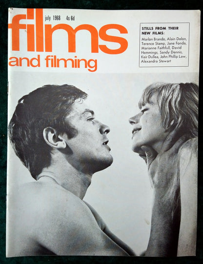 Films and Filming Magazine. Lot of 4 From 1968/69. (M404)