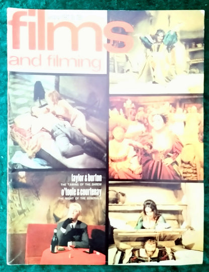 Films and Filming Magazine. Lot of 4 From 1967. (M406)