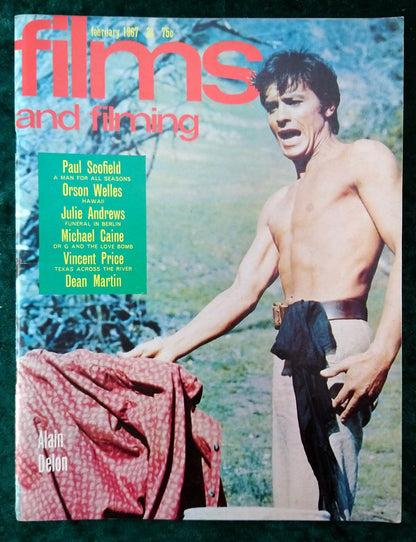 Films and Filming Magazine. Lot of 4 From 1967. (M406)
