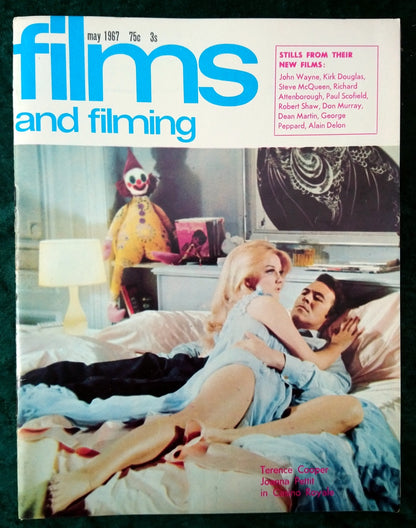 Films and Filming Magazine. Lot of 4 From 1967. (M406)