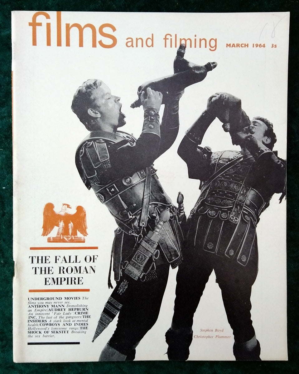 Films and Filming Magazine. Lot of 4 From 1964. (M408)