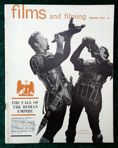 Films and Filming Magazine. Lot of 4 From 1964. (M408)