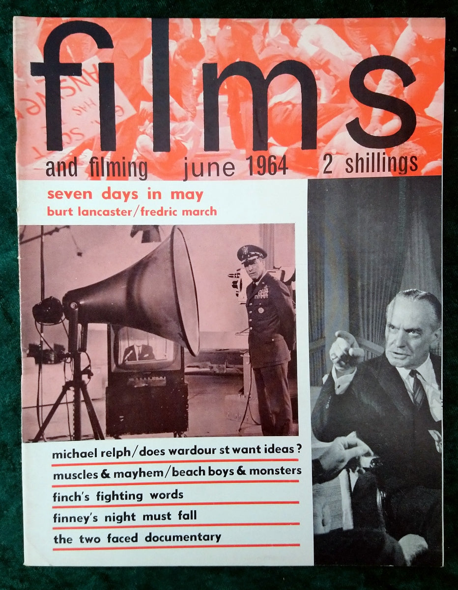 Films and Filming Magazine. Lot of 4 From 1964. (M408)
