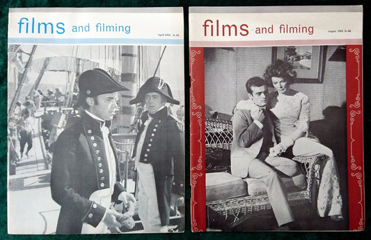 Films and Filming Magazine. Lot of 2 From 1962. (M410)