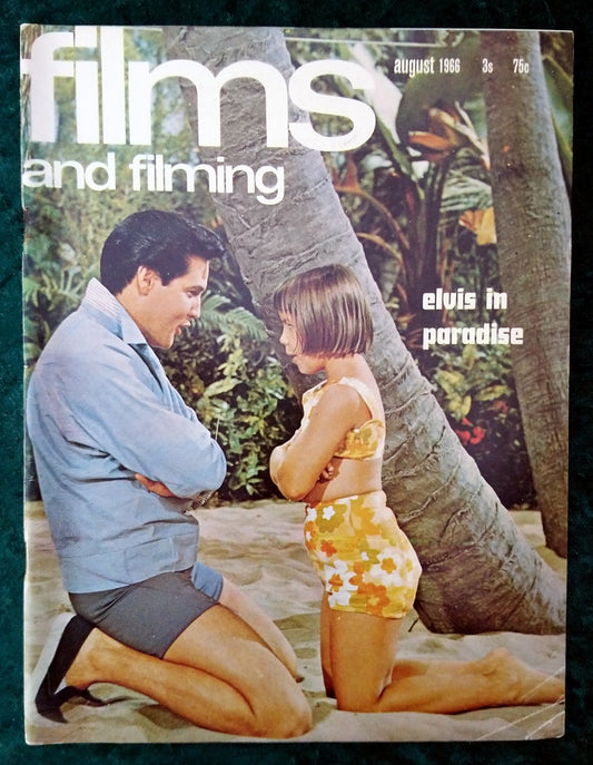 Films and Filming Magazine. August 1966. Elvis Presley. (M412)