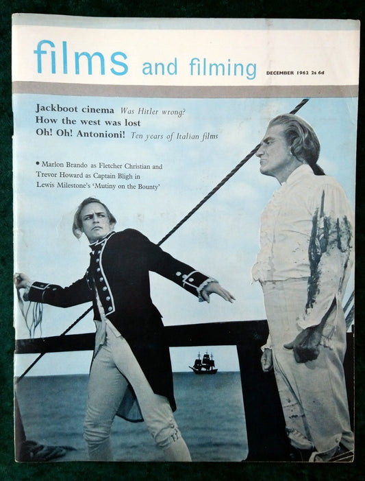 Films and Filming Magazine. December 1962. Mutiny on the Bounty. (M413)