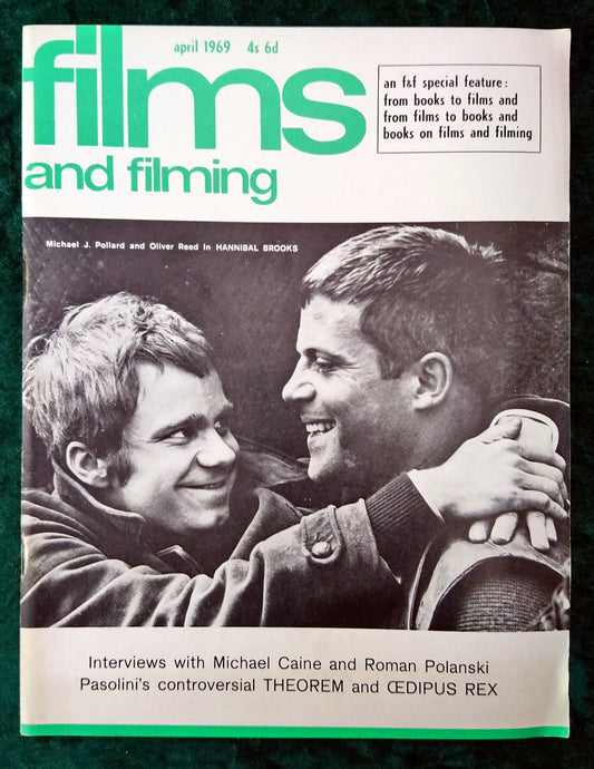 Films and Filming Magazine. April 1969. Oliver Reed. (M414)