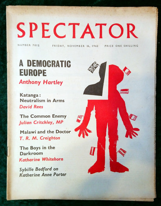 Spectator Magazine. November 16th 1962. (M420)