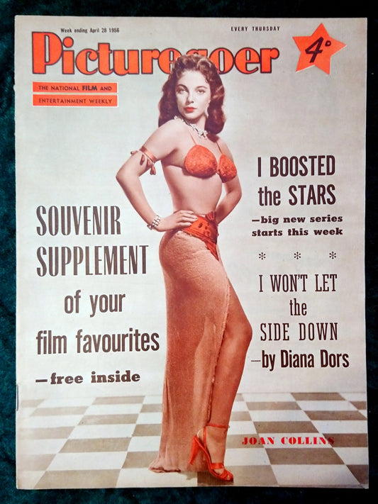 Picturegoer Magazine. April 28th 1956. Joan Collins. (M428)