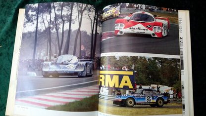Porsches at Le Mans, Dominique Pascal. 1984 (ref b232)