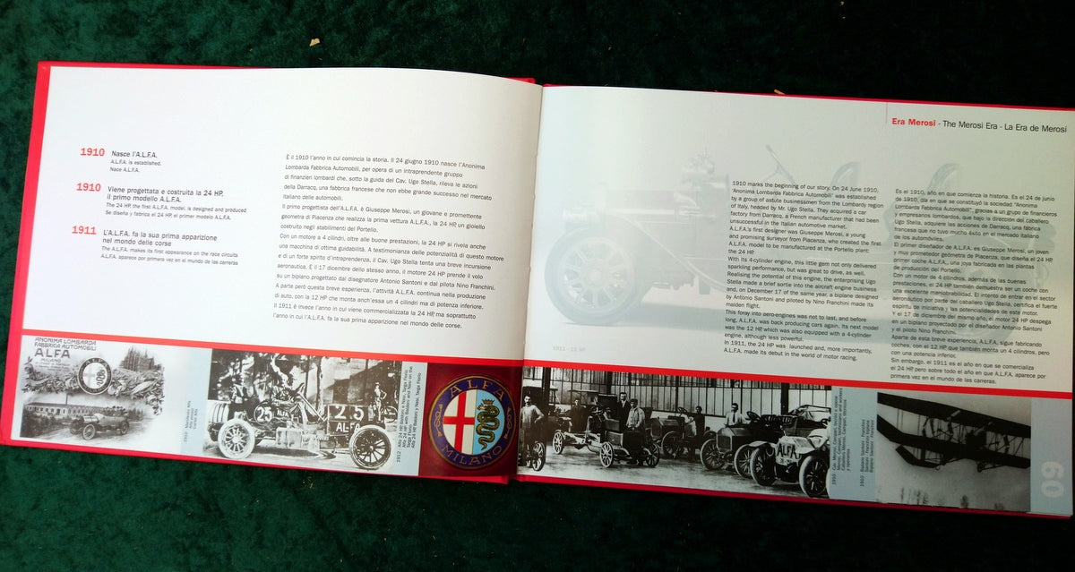 Alfa Romeo Sportivita e Stile dal 1910. 2006 (ref b235)