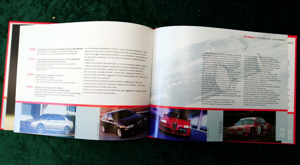 Alfa Romeo Sportivita e Stile dal 1910. 2006 (ref b235)
