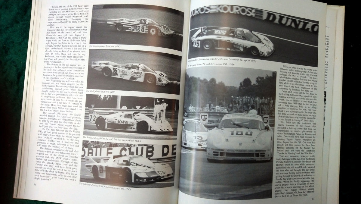 The Jaguar Challenge, the story of the 1986 Le Mans Race. (ref b239)