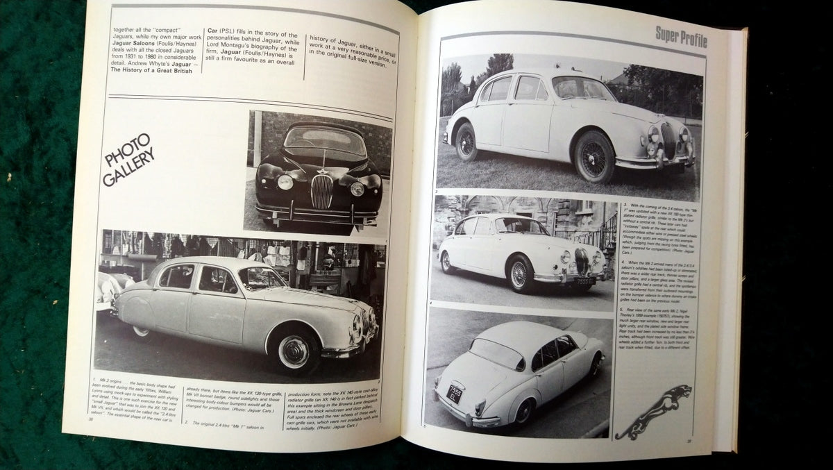 Jaguar Mk 2 Saloons Super Profile. (ref b240)