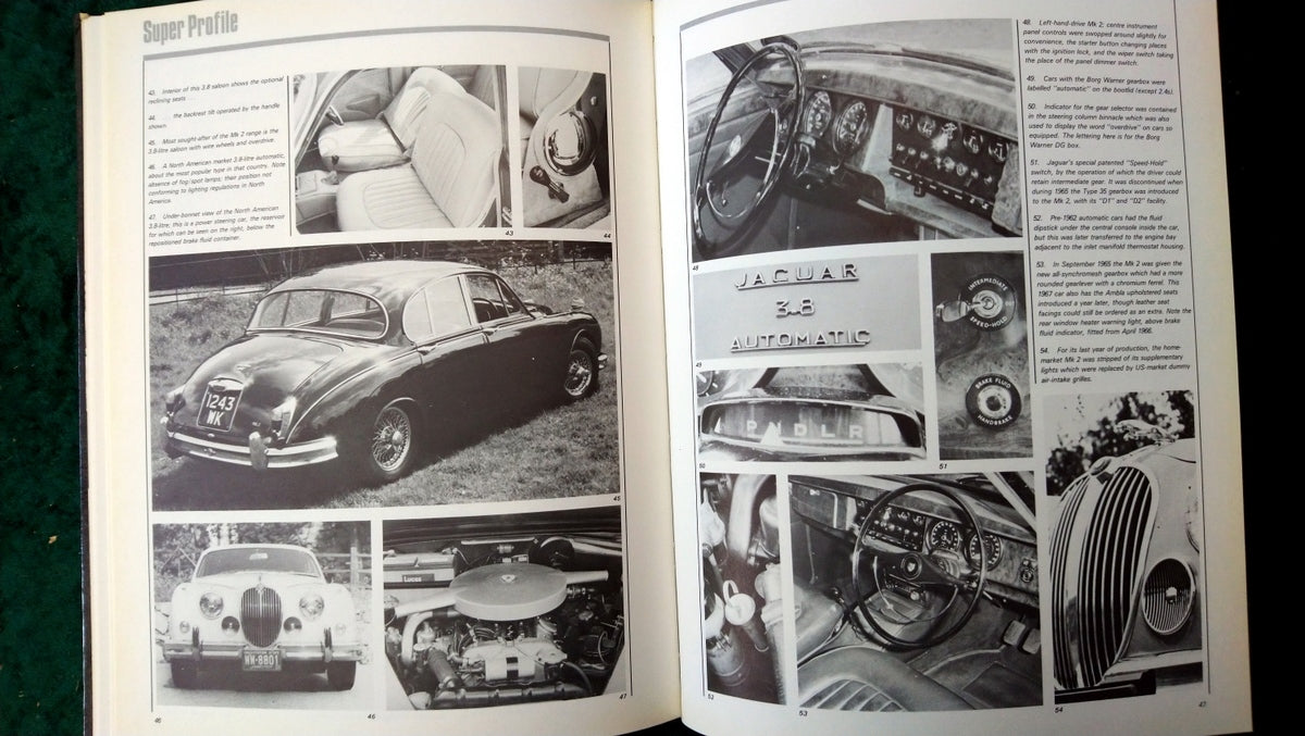 Jaguar Mk 2 Saloons Super Profile. (ref b240)