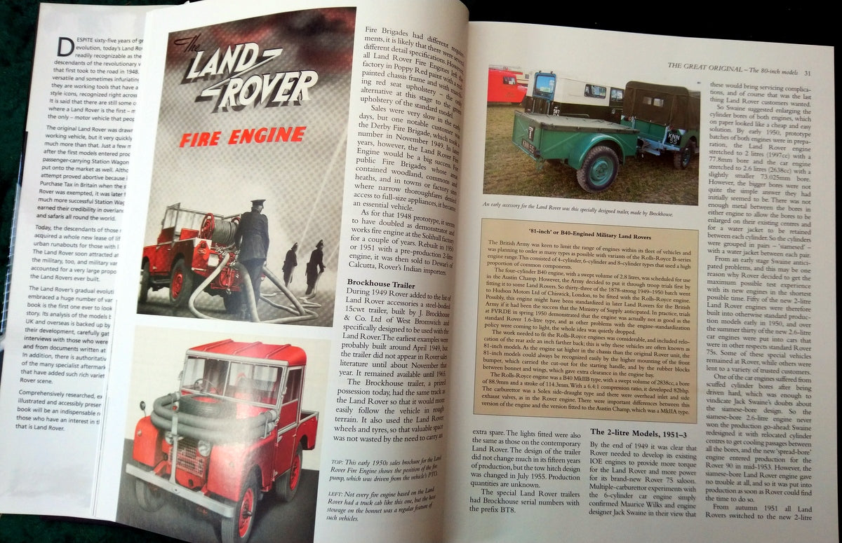 Land Rover 65 Years of the 4 x 4 Workhorse by James Taylor. (ref b242)