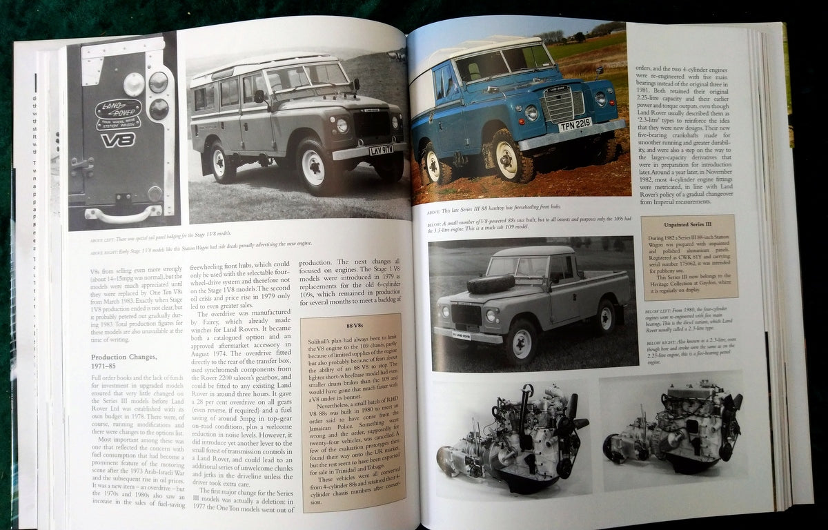 Land Rover 65 Years of the 4 x 4 Workhorse by James Taylor. (ref b242)