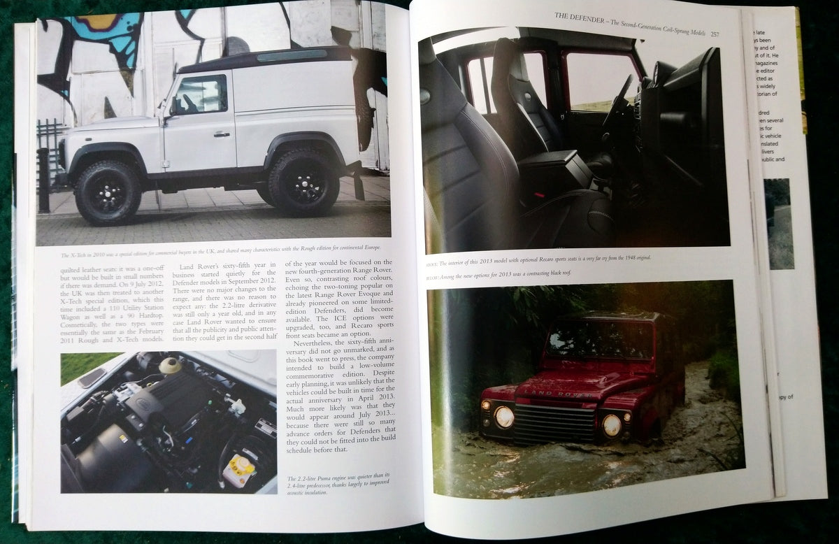 Land Rover 65 Years of the 4 x 4 Workhorse by James Taylor. (ref b242)