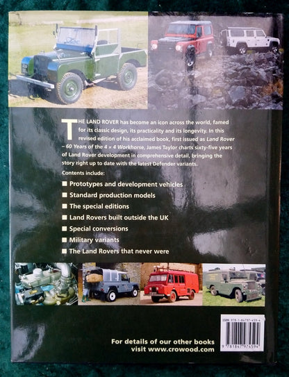 Land Rover 65 Years of the 4 x 4 Workhorse by James Taylor. (ref b242)